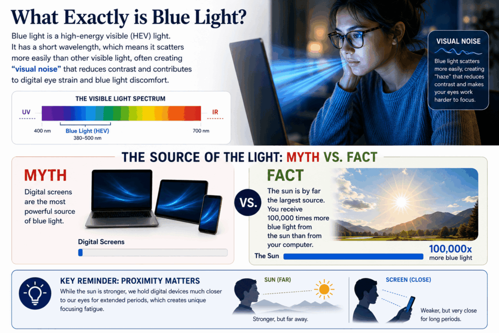 Blue Light Exposure: Myths vs. Science