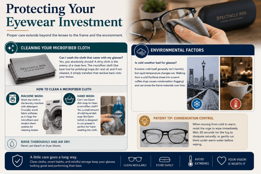 Complete Guide to Cleaning, Storing, and Caring for Your Glasses