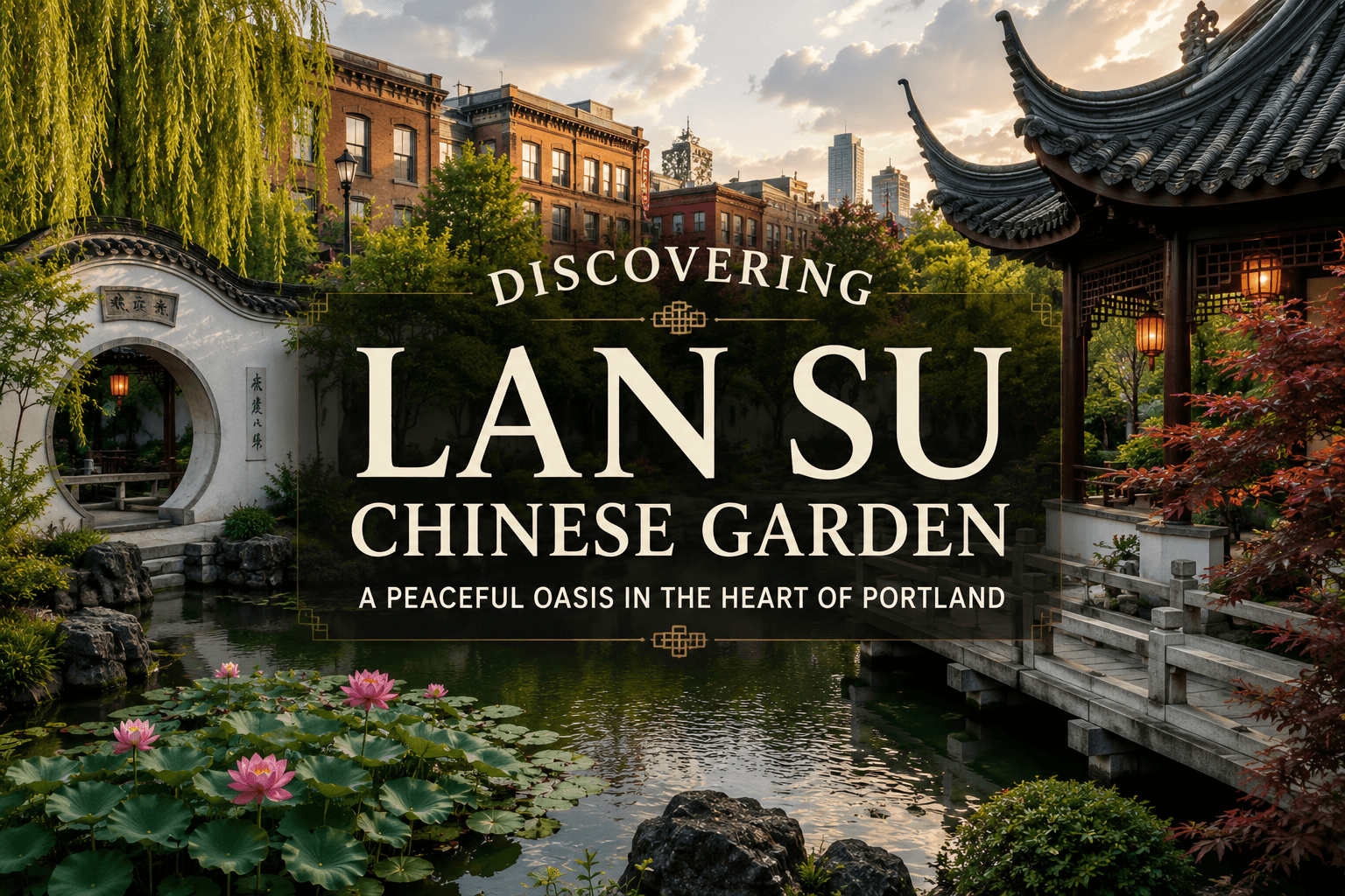 Discovering Lan Su Chinese Garden: A Peaceful Oasis in the Heart of Portland