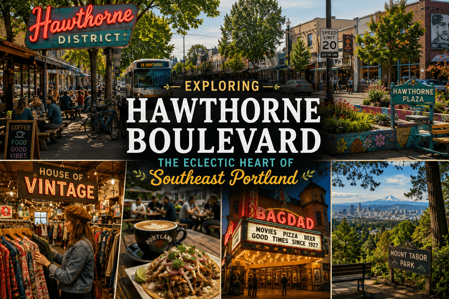 SPECTACLE - Modern Vision Care + Optical Exploring Hawthorne Boulevard: The Eclectic Heart of Southeast Portland