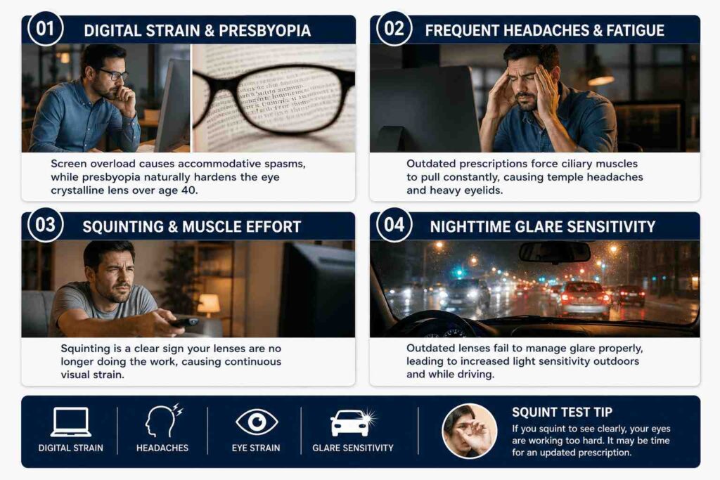 How to Know When It’s Time to Update Your Glasses Prescription 3 How to Know When It’s Time to Update Your Glasses Prescription